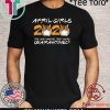 April Girls Quarantine Birthday 2020 The one where i'm Quarantined Tigers Shirts - April Girls 2020 TShirt - April Girls 2020 Quarantined t-shirts - Friends Inspired Shirt