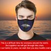 Baltimore Ravens Filter Face Mask US 2020 - Adults Mask PM2.5