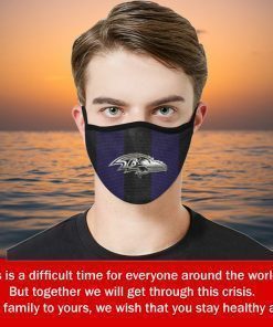Baltimore Ravens Filter Face Mask US 2020 - Adults Mask PM2.5