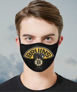 Boston Bruins Hockey Face Mask Antibacterial Fabric