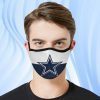 Fan Dallas cowboy Filter Face Mask