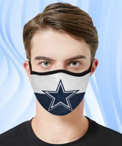Fan Dallas cowboy Filter Face Mask