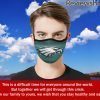 Philadelphia Eagles NFL Team Face Mask Filter MP 2.5