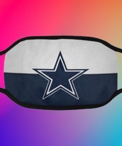 Dallas Cowboys Filter Face Mask Activated Carbon