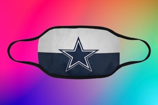 Dallas Cowboys Filter Face Mask Activated Carbon