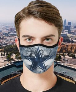 Dallas Cowboys Filter Face Mask US PM2.5