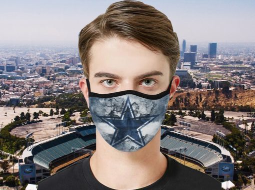 Dallas Cowboys Filter Face Mask US PM2.5