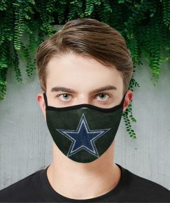Dallas Cowboys Football Team NFL Mask Filter - Face Mask Filter PM2.5