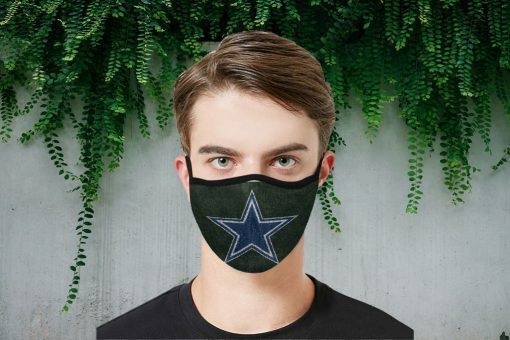 Dallas Cowboys Football Team NFL Mask Filter - Face Mask Filter PM2.5