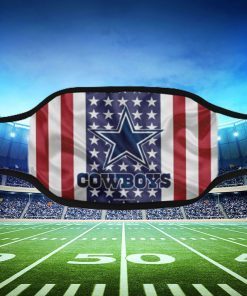 Dallas cowboy Face Mask Filter PM2.5 - Face Mask Reuse Face Mask Washable For US