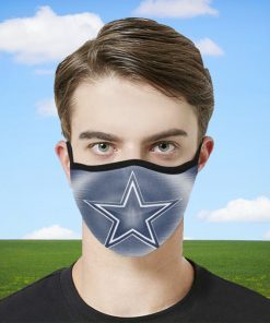 Dallas cowboy Filter Face Mask - Filter PM 2.5 - Fan Dallas cowboy For 2020