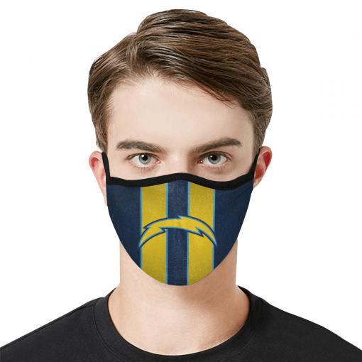 Los Angeles Chargers Football Face Mask