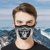Face Mask Las Vegas Raiders - Face Mask Filter PM2.5 - Las Vegas Raiders