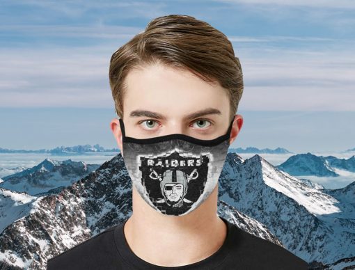 Face Mask Las Vegas Raiders - Face Mask Filter PM2.5 - Las Vegas Raiders