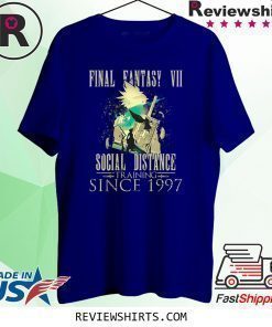 Final Lovers Fantasy Video Game VII Social Distance Training Since 1997 Quarantine Shirt