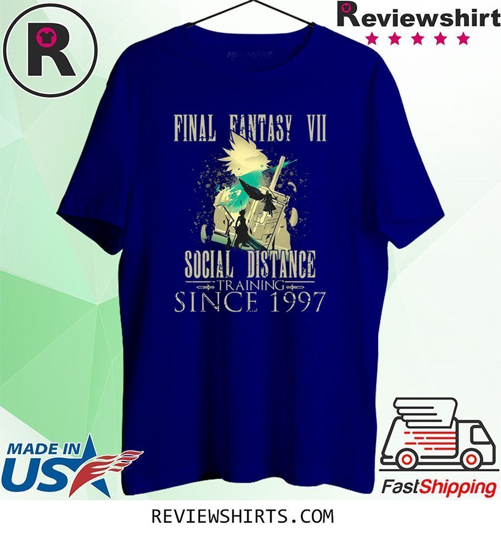 Final Lovers Fantasy Video Game VII Social Distance Training Since 1997 Quarantine Shirt