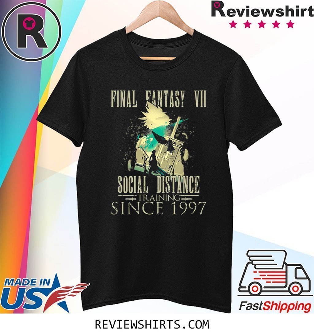 Final Lovers Fantasy Video Game VII Social Distance Training Since 1997 Quarantine Shirt