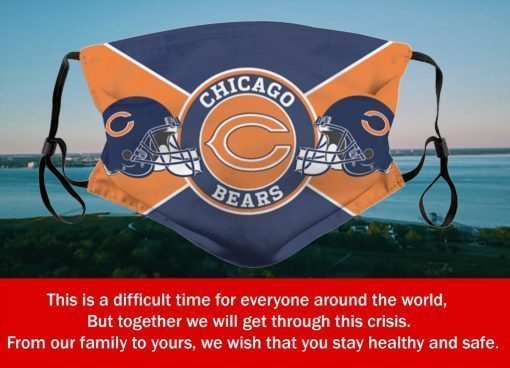 Chicago Bears Face Mask Filter Face Mask Activated Carbon – Filter Face Mask Activated Carbon