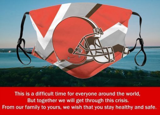 Football Team Cleveland Browns Face Mask PM2.5 – Filter Face Mask US 2020