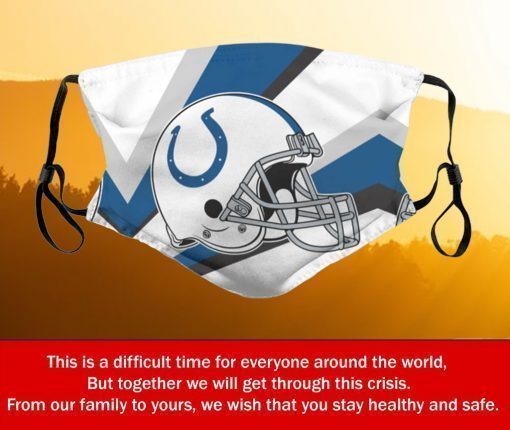 Football Team Indianapolis Colts Face Mask PM2.5 – Filter Face Mask US 2020