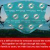 Football Team Miami Dolphins Face Mask PM2.5 – Filter Face Mask US 2020