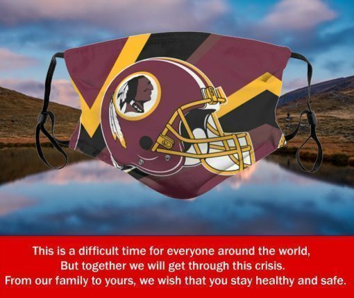 Football Team Washington Redskins Face Mask – Filter Face Mask US