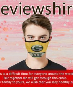Green Bay Packers 2020 Face Mask Filter MP 2.5