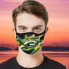 Green Bay Packers Face Mask filter PM2.5 - SARS CoV-2