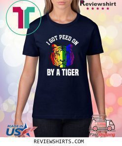 Joe ExoticI Got Peed On by A Tiger LGBT Pride Shirt