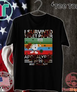 I Survived Toilet Paper Apocalypse 2020 Vintage Shirt