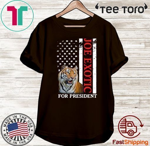 Joe Exotic Tiger King For President 2020 T-Shirt