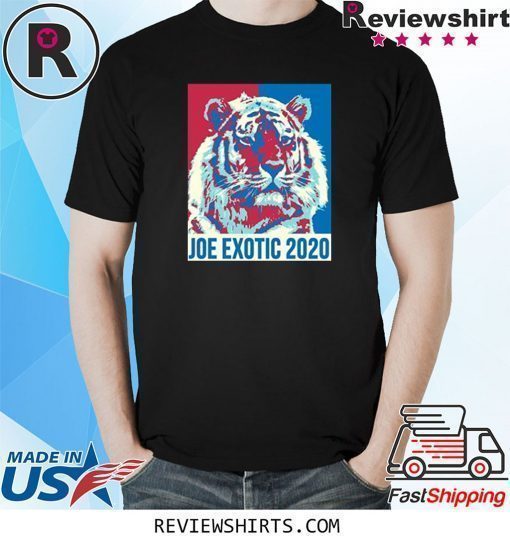 Joe Exotic for President 2020 Campaign Tiger Shirt