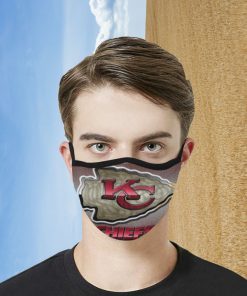 Official Kansas City Chiefs Filter Face Mask PM 2.5