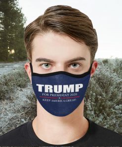 Donald Trump 2020 Keep America Great Filter Face Mask