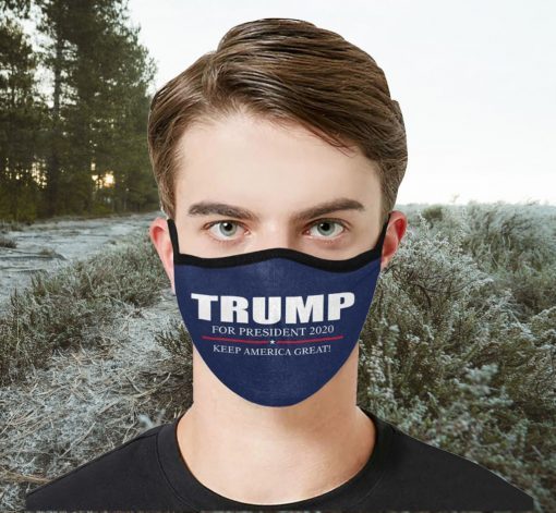 Donald Trump 2020 Keep America Great Filter Face Mask