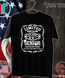 Limited Edition class 2020 Senior Quarantined Shirt