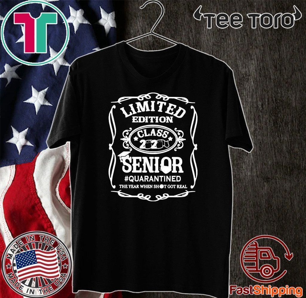 Limited Edition class 2020 Senior Quarantined Shirt