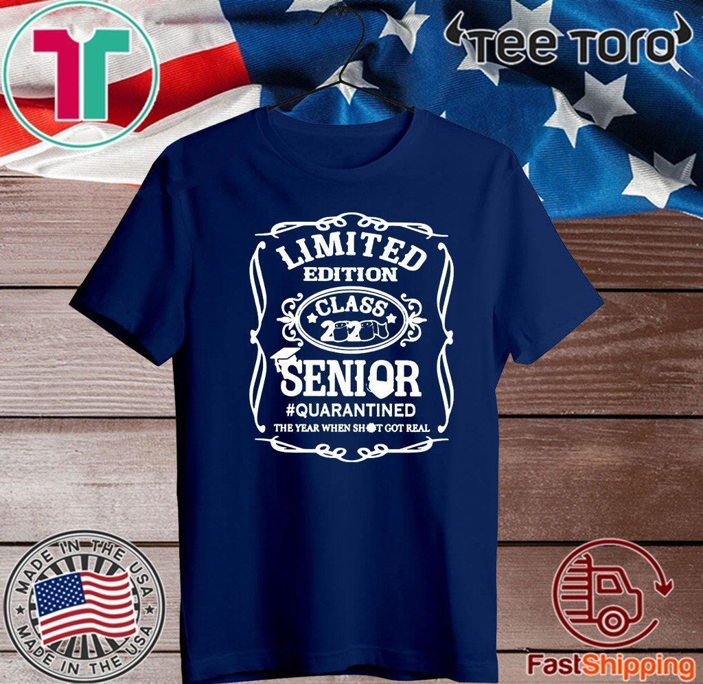 Limited Edition class 2020 Senior Quarantined Shirt