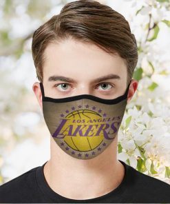 Los Angeles Lakers Filter Face Mask