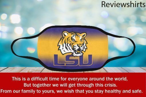 Lsu Logo Mask Filter - Face Mask Filter MP 2.5