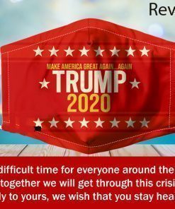 Make America Great Again Trump 2020 Face Mask Filter MP 2.5