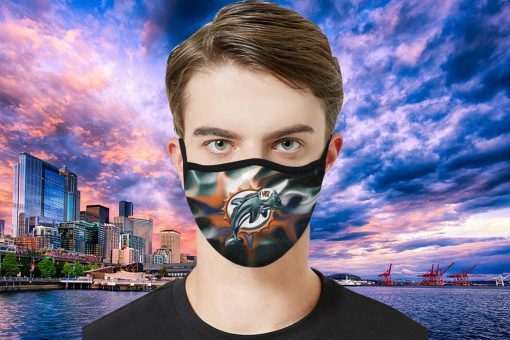 Miami Dolphins Face Mask us PM2.5 - Limited Edition