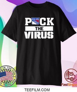 NEW YORK RANGERS PUCK THE VIRUS T-SHIRT