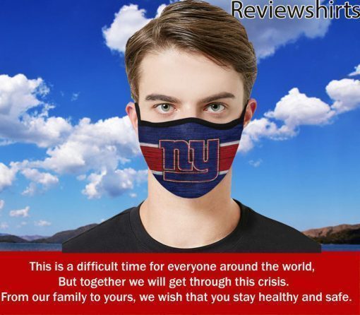 New York Giants Mask Filter - Face Mask Filter MP 2.5