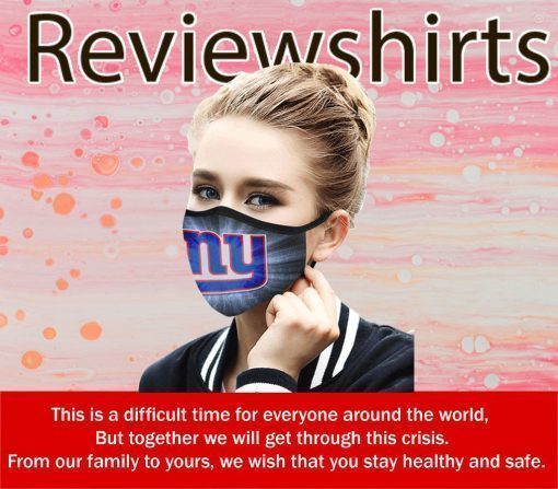 US New York Giants Face Mask Filter MP 2.5