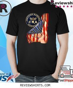 Nurse Strong American Flag CNA Certified Nursing Assistant Shirt