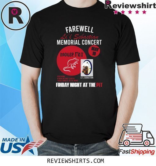 Parks And Recreation Farewell Li’l Sebastian Memorial Concert Shirt