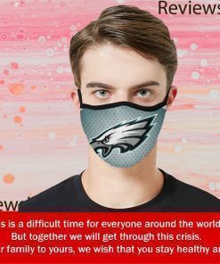 US Philadelphia Eagles Face Mask Filter MP 2.5