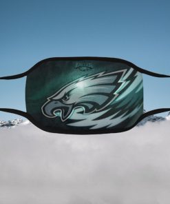 Philadelphia Eagles Filter Face Mask Antibacterial Fabric