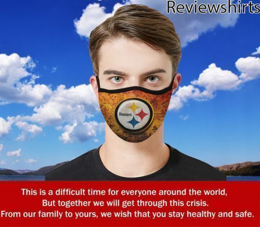 Pittsburgh Steelers US Face Mask Filter MP 2.5 - Face Mask 2020